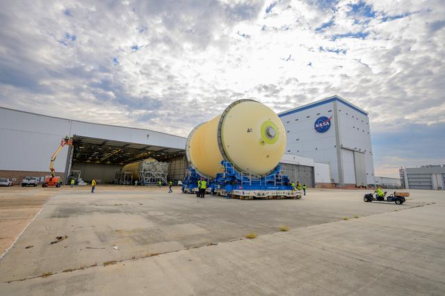 NASA image: CS3 Liquid Oxygen Tank Moves to Next Phase of Production
